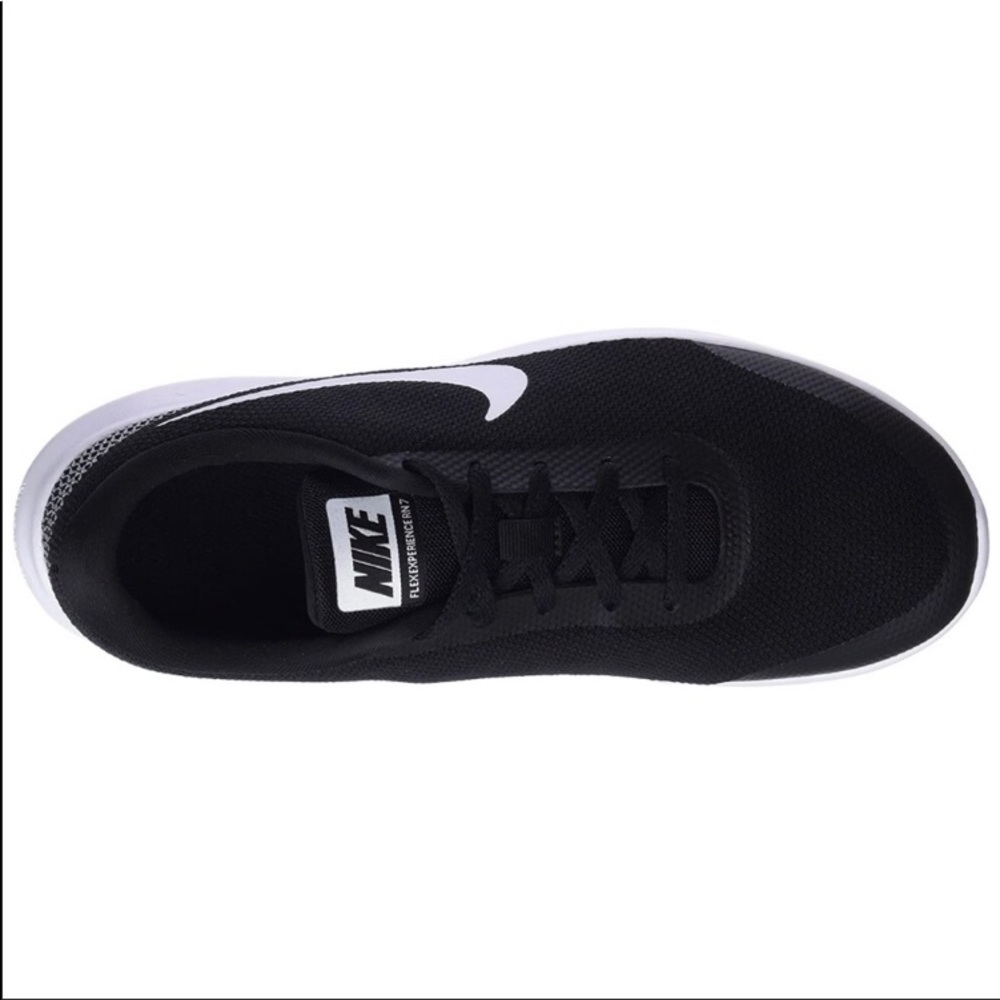 Nike Flex Experience RN Black & White Shoes - Picture 4 of 11